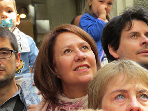 Festes de Primavera de Girona 2017. Penjada del Tarl&agrave;. El preg&oacute;