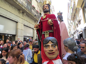 Festes de Primavera de Girona 2017. Penjada del Tarl&agrave;. El preg&oacute;
