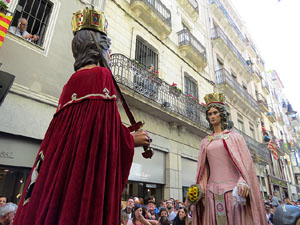 Festes de Primavera de Girona 2017. Penjada del Tarl&agrave;. El preg&oacute;