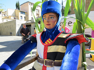 Festes de Primavera de Girona 2017. Penjada del Tarl&agrave;. La cercavila