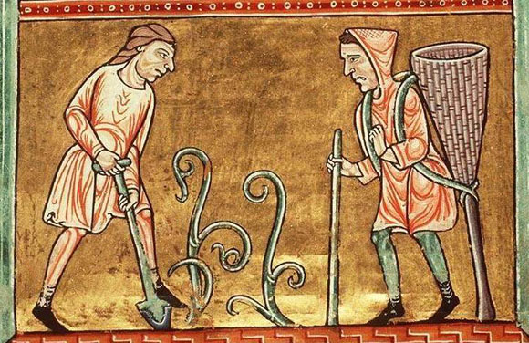 Hortolans. Ca. 1200