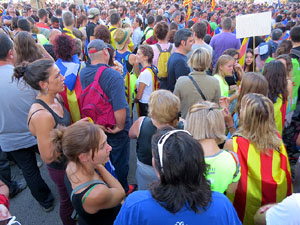 Manifestaci&oacute; 'Rep&uacute;blica!' pels carrers de la ciutat i el Parc de la Devesa
