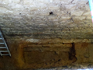Troballa d'un potent pany de muralla en una casa del carrer Argenteria de Girona