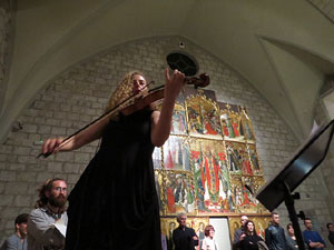 Nit dels Museus 2017. Espectacle de m&uacute;sica i dansa al Museu d'Art
