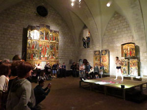Nit dels Museus 2017. Espectacle de m&uacute;sica i dansa al Museu d'Art