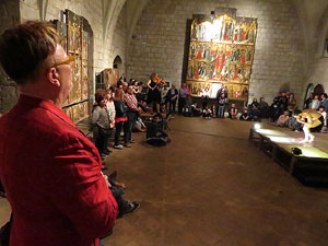 Nit dels Museus 2017. Espectacle de m&uacute;sica i dansa al Museu d'Art