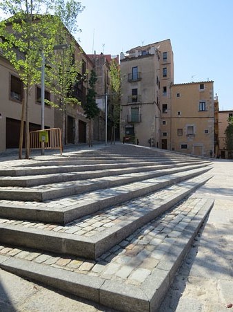 Vista actual de la pla&ccedil;a