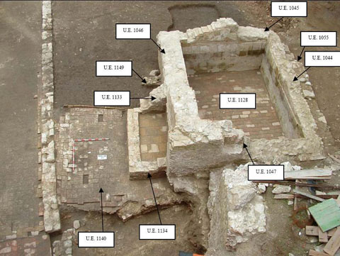 Excavacions al sector C, el 2008