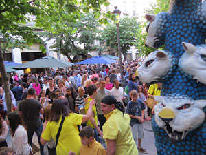 Sant Jordi 2017. Cercavila amb el Beatusaure