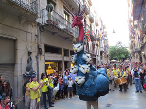 Sant Jordi 2017. Cercavila amb el Beatusaure
