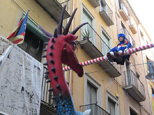 Sant Jordi 2017. Cercavila amb el Beatusaure