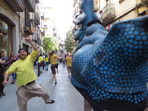 Sant Jordi 2017. Cercavila amb el Beatusaure