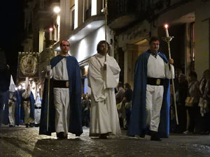 Setmana Santa 2017 a Girona. Process&oacute; del Sant Enterrament