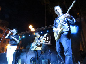 Festival Strenes 2017. Actuaci&oacute; del grup The Cuit's a la pla&ccedil;a de Santa Susanna del Mercadal