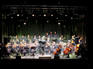 Festival Strenes 2017. Concert Tossudament Llach a les escales de la Catedral