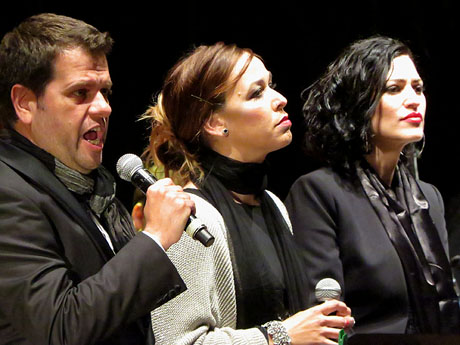 Festival Strenes 2017. Concert Tossudament Llach a les escales de la Catedral, amb l'Orquestra Simf&ograve;nica de Cobla i Corda de Catalunya i amb les veus d'Elena Gadel, Roger Padull&eacute;s i Beth Rodergas