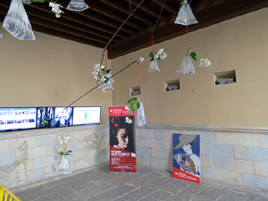 Temps de Flors 2017. Instal&middot;lacions i muntatges florals a l'Ajuntament de Girona i el Teatre Municipal
