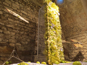 Temps de Flors 2017. Decoracions florals als diversos espais dels Banys &Agrave;rabs