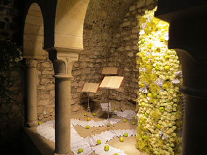 Temps de Flors 2017. Decoracions florals als diversos espais dels Banys &Agrave;rabs