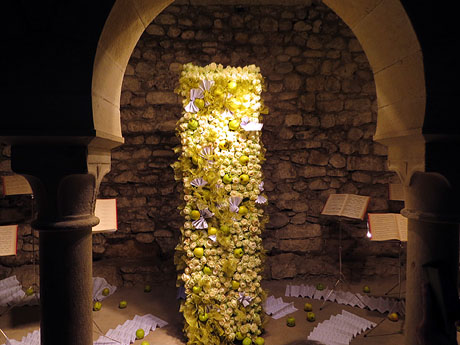 Temps de Flors 2017. Decoracions florals als diversos espais dels Banys &Agrave;rabs
