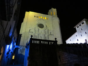 Temps de Flors 2017. Instal&middot;laci&oacute; 'Codi Petri' a les escales de la Catedral