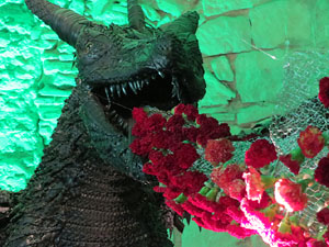 Temps de Flors 2017. Decoracions florals als diversos espais dels Soterranis de la Catedral