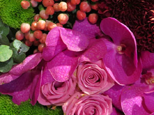 Temps de Flors 2017. Decoracions florals als diversos espais dels Soterranis de la Catedral