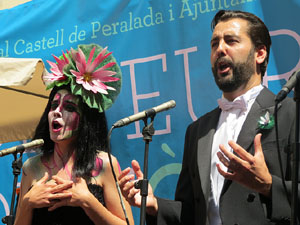 Temps de Flors 2017. Dia Europeu de l'&Ograve;pera 2017 a la pla&ccedil;a del Vi de Girona