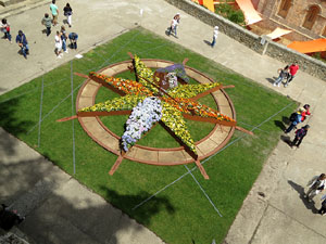 Temps de Flors 2017. Instal&middot;lacions i muntatges florals a la Pla&ccedil;a dels Jurats