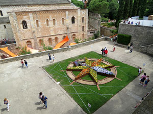 Temps de Flors 2017. Instal&middot;lacions i muntatges florals a la Pla&ccedil;a dels Jurats