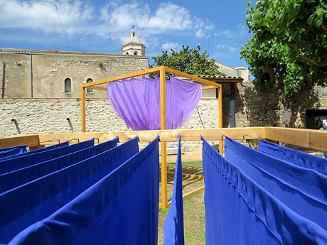 Temps de Flors 2017. Muntatges i instal&middot;lacions florals als jardins del Museu d'Art de Girona