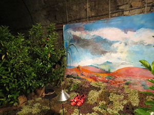 Temps de Flors 2017. Instal&middot;lacions als espais del Museu d'Hist&ograve;ria La Carbonera i La Cisterna