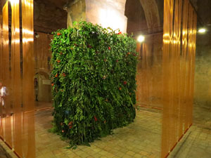 Temps de Flors 2017. Instal&middot;lacions als espais del Museu d'Hist&ograve;ria La Carbonera i La Cisterna