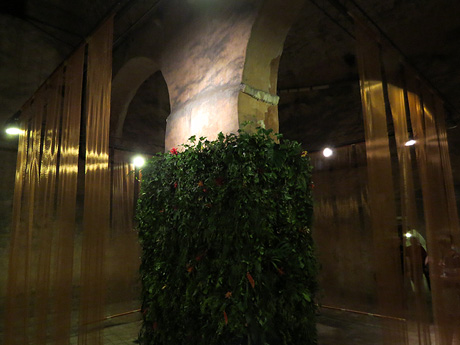 Temps de Flors 2017. Instal&middot;lacions als espais del Museu d'Hist&ograve;ria La Carbonera i La Cisterna