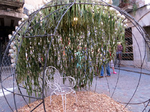 Temps de Flors 2017. Instal&middot;lacions a les Voltes d'en Ros&eacute;s