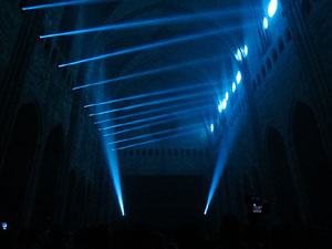 Transfiguraci&oacute; de la nau. Espectacle de llum i m&uacute;sica a la nau g&ograve;tica de la Catedral de Girona