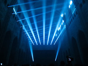 Transfiguraci&oacute; de la nau. Espectacle de llum i m&uacute;sica a la nau g&ograve;tica de la Catedral de Girona