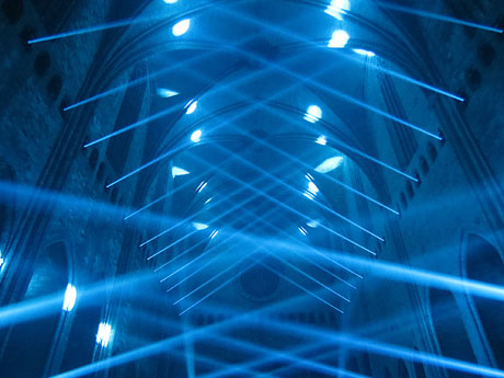 Transfiguraci&oacute; de la nau. Espectacle de llum i m&uacute;sica a la nau g&ograve;tica de la Catedral de Girona, sota la direcci&oacute; de Xavi Bov&eacute;