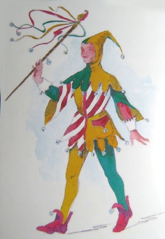 Cap dels tambors vestit de buf&oacute;