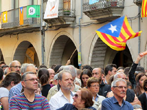 Compareixen&ccedil;a del President Carles Puigdemont al Parlament. Discurs de la independ&egrave;ncia