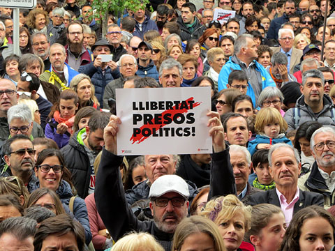 Pancarta a la concentraci&oacute;