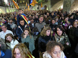 Jornada de vaga general 8N. Concentraci&oacute; a la pla&ccedil;a del Vi