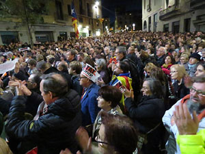 Jornada de vaga general 8N. Concentraci&oacute; a la pla&ccedil;a del Vi