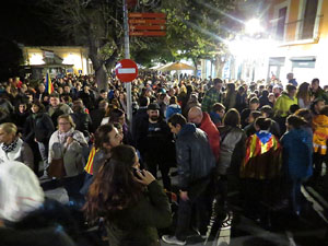Jornada de vaga general 8N. Concentraci&oacute; a la pla&ccedil;a del Vi