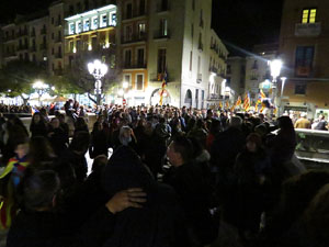 Jornada de vaga general 8N. Concentraci&oacute; a la pla&ccedil;a del Vi
