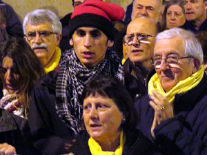 Concentraci&oacute; davant la delegaci&oacute; del govern espanyol convocada pel Comit&egrave; de Defensa de la Rep&uacute;blica (CDR) de Catalunya