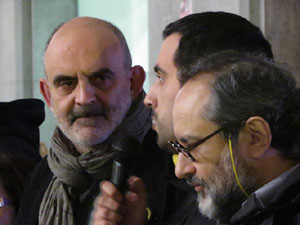 Concentraci&oacute; a la pla&ccedil;a del Vi per la llibertat dels presos pol&iacute;tics