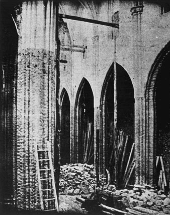 Obres de construcci&oacute; de l'esgl&eacute;sia. 1894