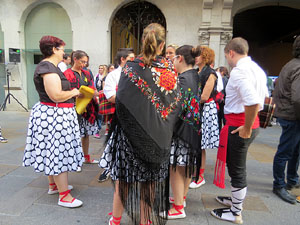 Fires 2017. Ball de gitanes de Montmel&oacute; a la pla&ccedil;a del Vi