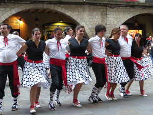 Fires 2017. Ball de gitanes de Montmel&oacute; a la pla&ccedil;a del Vi